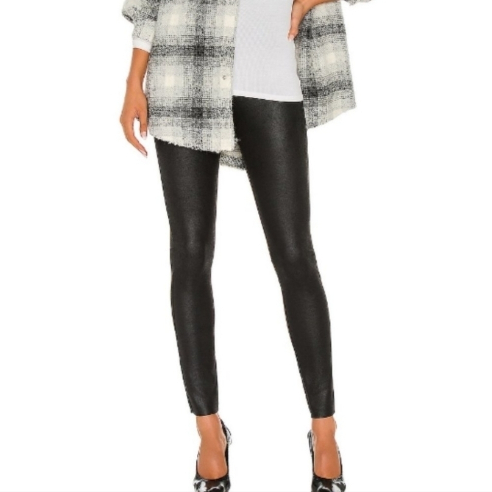 Commando Black Faux Suede Leggings XS